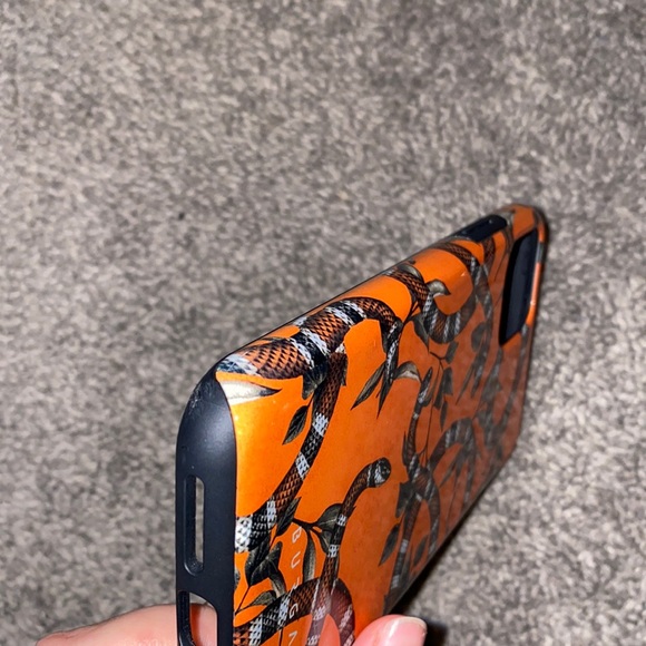 iPhone 11 Pro Max Burga Ultra Protective Orange Snakes Phone Case Bitter Apricot - Picture 9 of 11